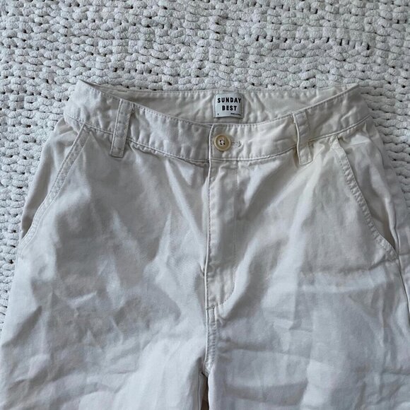 Aritzia Sunday Best Tan Jaden Pant - Size 0 - Picture 3 of 7